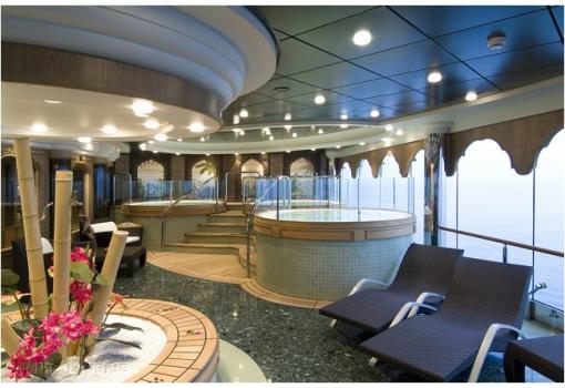 Jacuzzis en el Spa